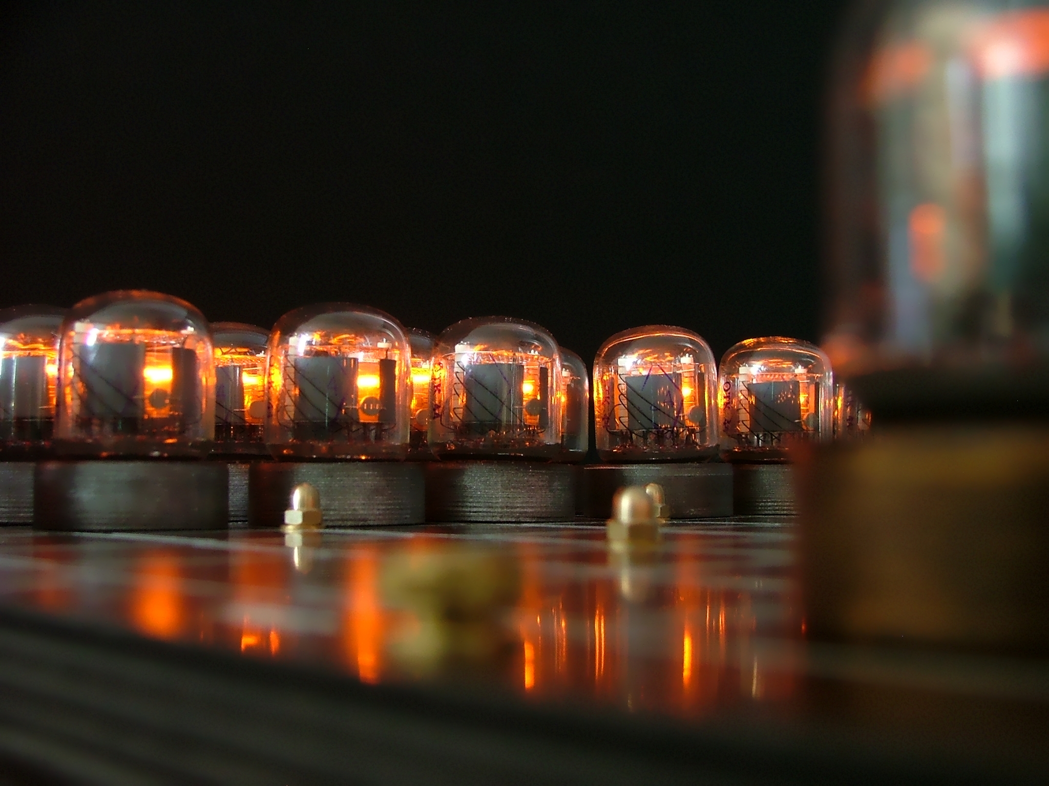 Nixie Tube Chess Set